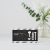 Hardware-winkel Metallic Steel Bolts Fasteners Visitekaartje (Staand voorkant)