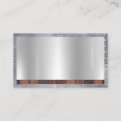 Hardwarehulpmiddelen | Bouw | Houtmetalen rivetten Visitekaartje (Achterkant)