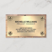 Hardwarehulpmiddelen | Bouw | Schroeven van hardho Visitekaartje (Achterkant)