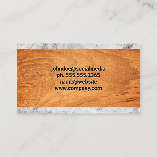 Hardwarehulpmiddelen | Bouwmateriaal Visitekaartje (Achterkant)