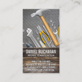 Hardwarehulpmiddelen | Hout en staal Visitekaartje (Voorkant)