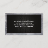 Hardwarehulpmiddelen | Koolstofvezel | Metalen riv Visitekaartje (Achterkant)