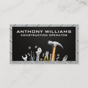 Hardwarehulpmiddelen   Metaal van koolstofvezel Visitekaartje