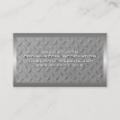 Hardwarehulpmiddelen | Metaal van staal Visitekaartje (Achterkant)