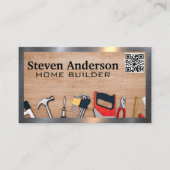 Hardwarehulpmiddelen | QR-code | Carpentry Visitekaartje (Voorkant)