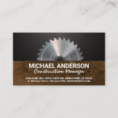 Hardwarehulpmiddelen | Tafelzaag | Hout Visitekaartje (Voorkant)