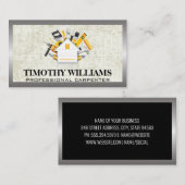 Hardwarehulpmiddelen | Thuis | Metaalgrens Visitekaartje (Voorkant / Achterkant)