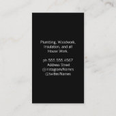 Hardwarehulpmiddelen Visitekaartje (Achterkant)