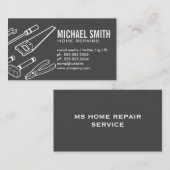 Hardwarehulpmiddelen Visitekaartje (Voorkant / Achterkant)