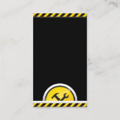 Hardwarehulpmiddelen | Voorzichtigheid Visitekaartje (Achterkant)