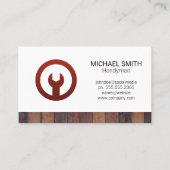 Hardwarematige moersleutels | Bouwer Visitekaartje (Voorkant)