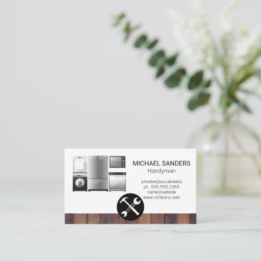 Hardwaretools | Apparaten Visitekaartje (Staand voorkant)