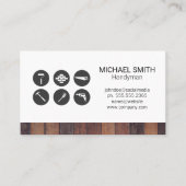 Hardwaretools | bouwer visitekaartje (Voorkant)