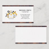 Hardwaretools | Houten Bouw Bouwer Visitekaartje (Voorkant / Achterkant)