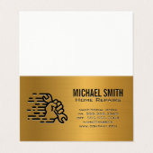 Hardwaretools | Moersleutel in de hand Visitekaartje (Buitenkant ongevouwen)