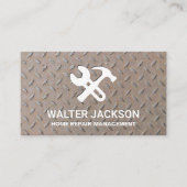 Hardwaretools | Stalen grip patroon Visitekaartje (Voorkant)