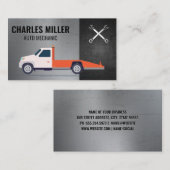 Hardwaretools | trekkend vrachtwagenvoertuig visitekaartje (Voorkant / Achterkant)