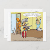 Hardwarewinkelbevrijding Funny Gifts T - shirts Ka Briefkaart (Voorkant / Achterkant)