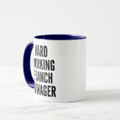 Hardwerkende Branch Manager Mok (Voorkant links)