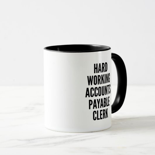 hardwerkende crediteuren mok (Voorkant rechts)