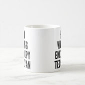 hardwerkende endoscopietechnicus koffiemok (Center)