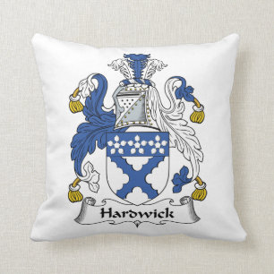 Hardwick Family Crest Kussen