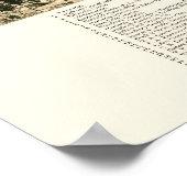 Hardwick, VT Panorama Kaart - 1892 Poster (Hoek)