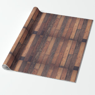 Hardwood Floor Imitation Cadeaupapier