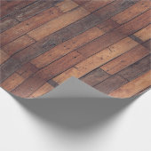 Hardwood Floor Imitation Cadeaupapier (Hoek)