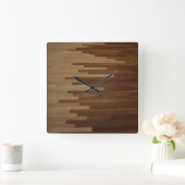 Hardwood Floor Wall klok (Huis)