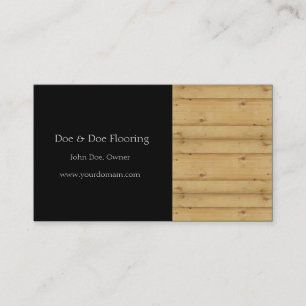 Hardwood Flooring Contractor/Wood Floor/Blk Visitekaartje