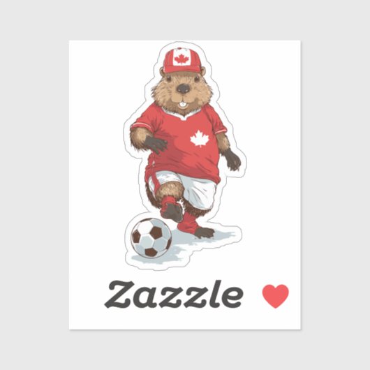Hardworking Beaver Striker Sticker (Vel)