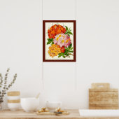 Hardy Azaleas door Sir Joseph Paxton Poster (Keuken)