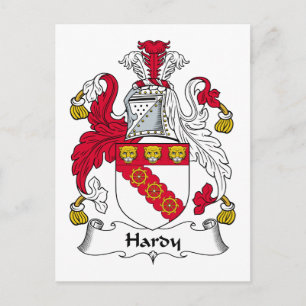 Hardy Family Crest Briefkaart