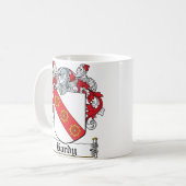 Hardy Family Crest Koffiemok (Voorkant links)