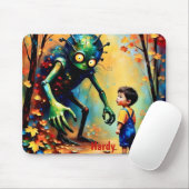 HARDY - Halloween monster Muismat (Met muis)