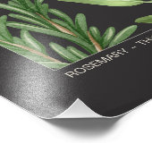 Hardy Herbs Botanical Print  Foto Afdruk (Hoek)