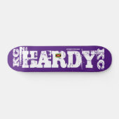HARDY  JMTSKATBBOARD Skateboard, 7¾" Deck Persoonlijk Skateboard (Horizontaal)