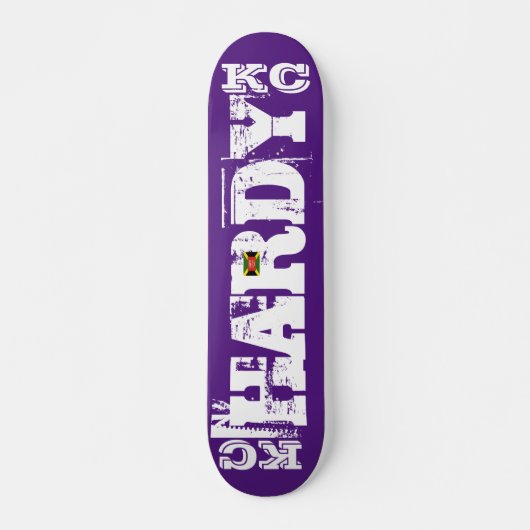 HARDY  JMTSKATBBOARD Skateboard, 7¾" Deck Persoonlijk Skateboard (Voorkant)