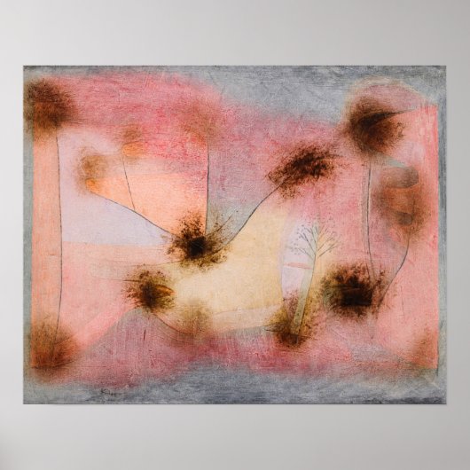 Hardy Planten (1934) door Paul Klee Poster (Voorkant)