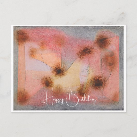 Hardy Planten, Paul Klee Briefkaart (Voorkant)