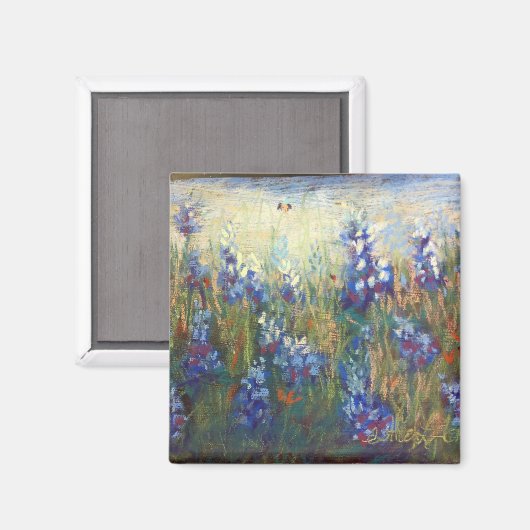 Hardy Texas Blues Magnet (Voorkant / Achterkant)