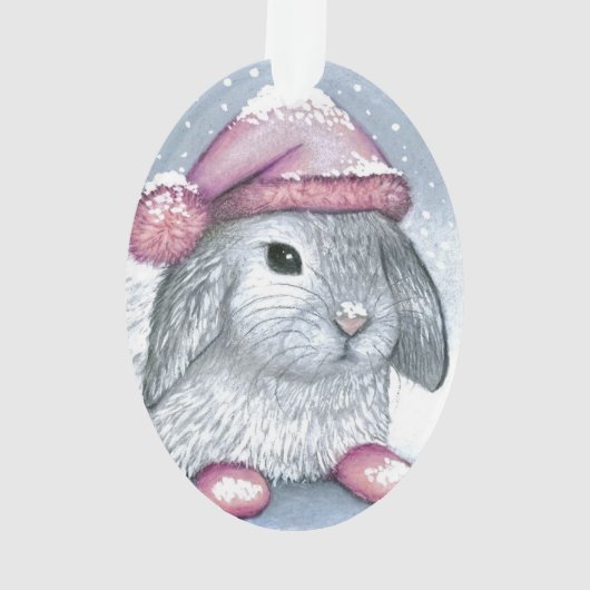 Hare 14 rabbit ornament (achterkant)