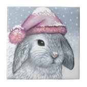 Hare 14 rabbit tegeltje (Voorkant)