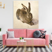 Hare, 1502 canvas afdruk (Insitu (Woonkamer))