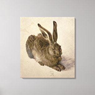 Hare, 1502 canvas afdruk