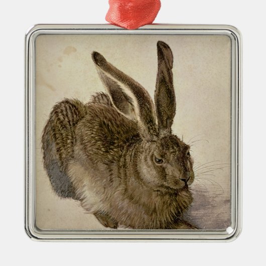 Hare, 1502 metalen ornament (Voorkant)