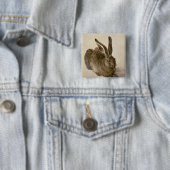 Hare, 1502 vierkante button 5,1 cm (In situ)