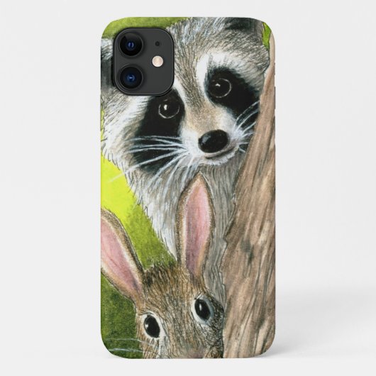 Hare 50 Raccoon Rabbit Case-Mate iPhone Case (Achterkant)