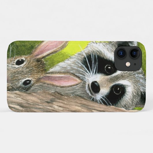 Hare 50 Raccoon Rabbit Case-Mate iPhone Case (Achterkant (horizontaal))